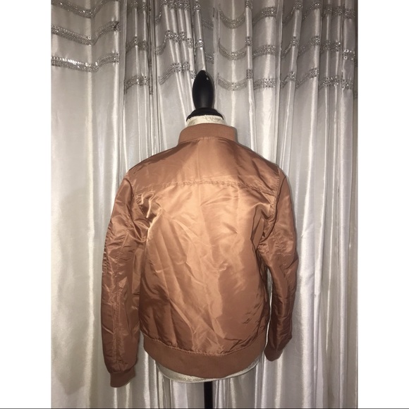 Bronze bomber jacket - Picture 3 of 3